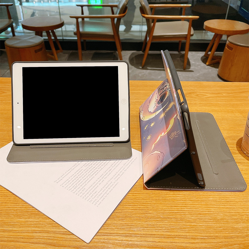 适用ipad10保护套苹果平板22款iapa7/8/9第九代卡通air2/3硅胶mimi4全包mini5可爱6防摔pro10.5寸a1701保护壳 - 图2