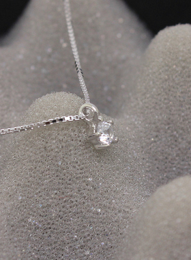 时尚风纯银水钻韩版礼物衣服配饰