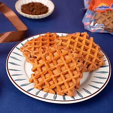 拍两件！阿华田夹心华夫饼早餐340g共2箱