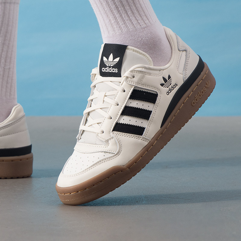 Adidas阿迪达斯三叶草男鞋女鞋2025冬季新款FORUM LOW板鞋JQ0209,淘宝优惠券,粉丝福利购,淘宝优惠卷