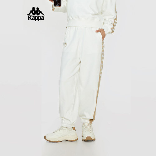 Kappa卡帕女裤冬季新款运动休闲复古简约舒适百搭长裤K0E22AK02 - 图3