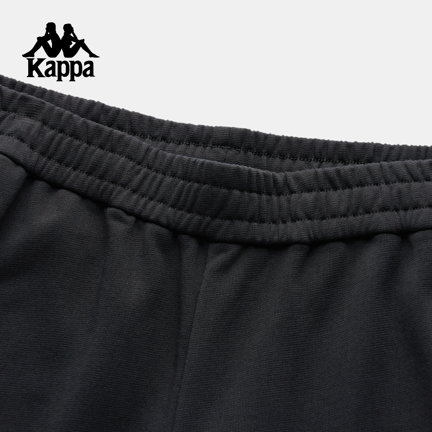 Kappa卡帕男裤2025冬季新款百搭针织纯棉运动休闲长裤K0F72AK71 - 图1