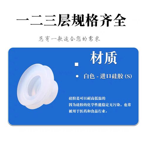 现货丨天行大头真空吸盘机械手强力进口硅胶高温耐用气动元件吸嘴 - 图1