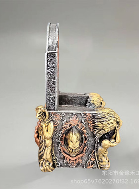 新品狮子王座树脂工艺品摆件，