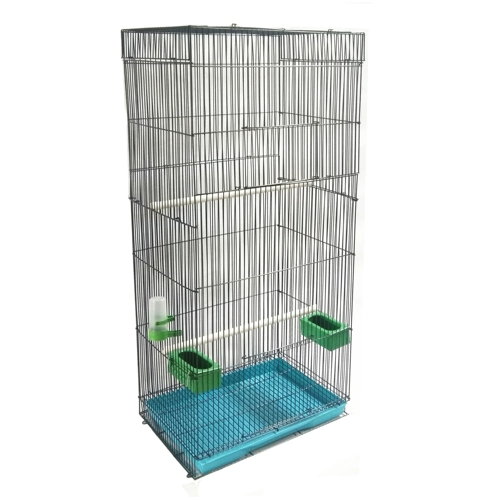 Ultra -Large Wire Bird Bird Cage Plus Height Villa Parrot Xuanfeng Fengfeng, Phoenix Tiger Peony, Птица складывающаяся металлическая клетка