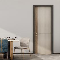 Zhibang wooden door minimalist bedroom door room door room door separating broken door Kitchen Door Full House Custom Suit Door Light