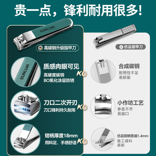 2025 new imported high-end German nail clipper set