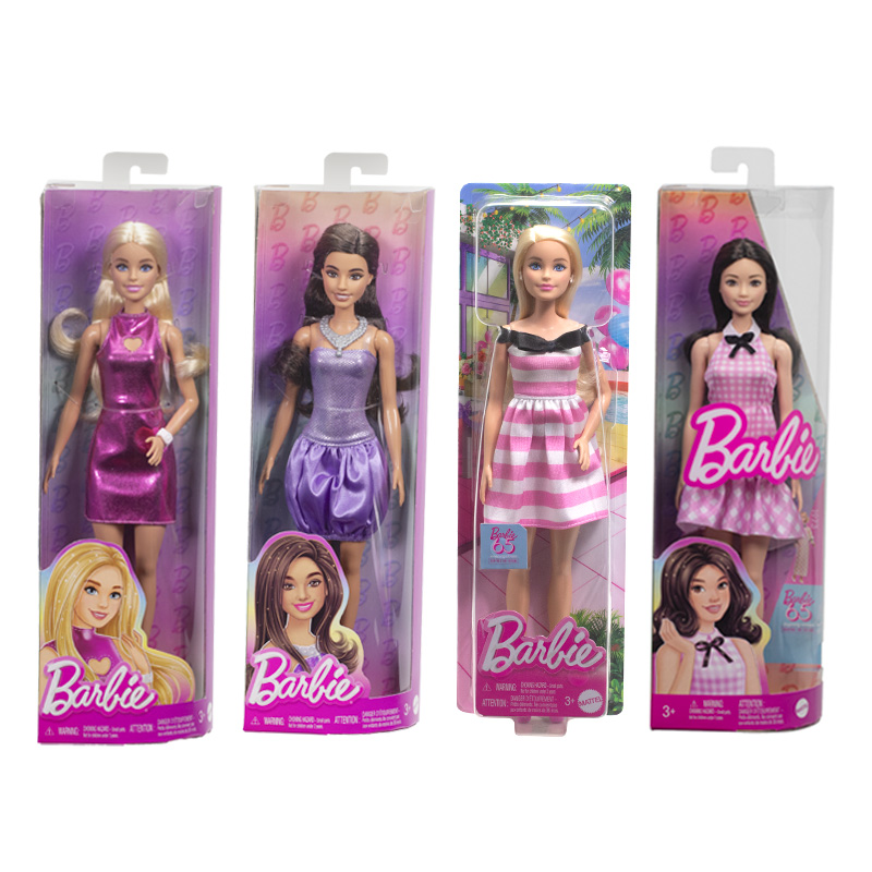 芭比娃娃Barbie之时尚达人系列娃娃套装社交互动儿童玩具女孩公主