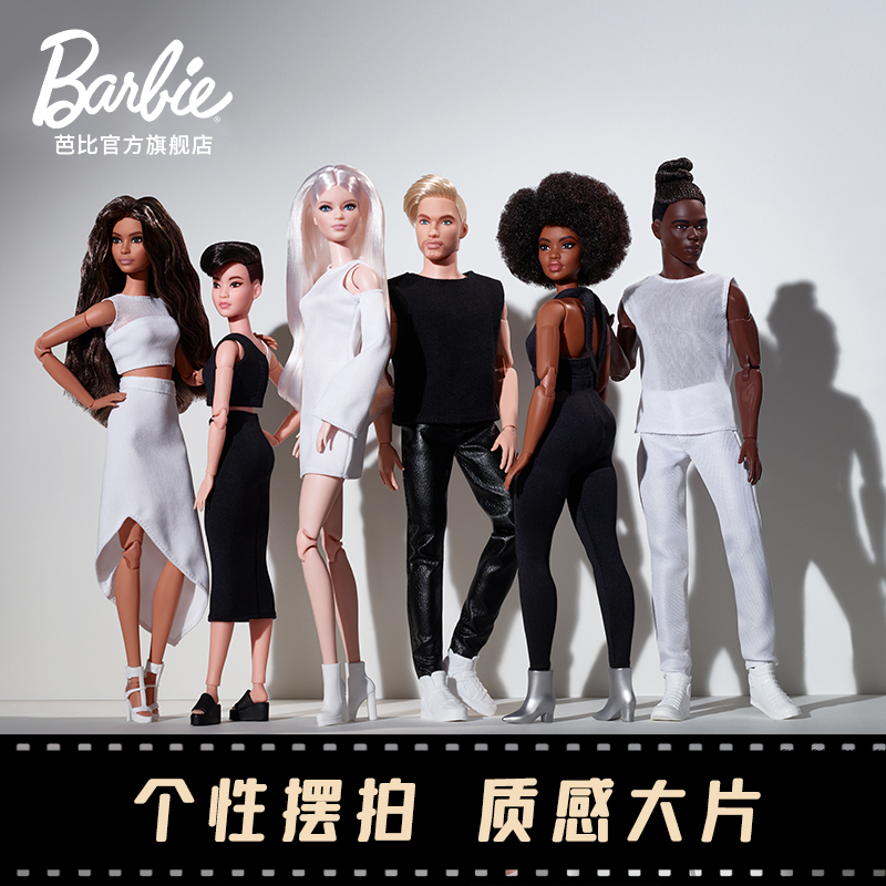 barbie之时尚典藏入门级珍藏款娃娃 芭比娃娃/配件