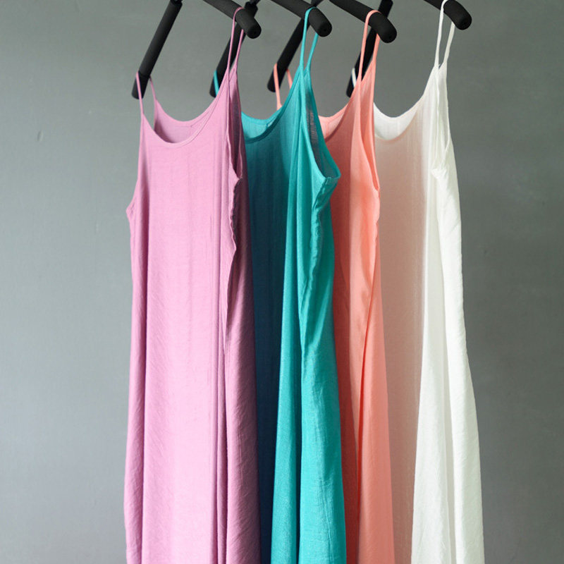 2025新款吊带裙女夏内搭太透连衣裙黑白色紫色打底裙掉吊裙子衬裙,淘宝优惠券,粉丝福利购,淘宝优惠卷