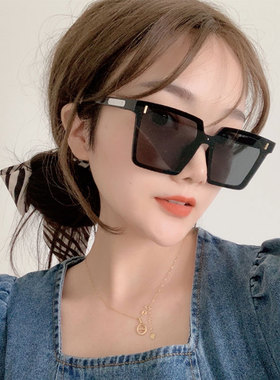 连体镜片偏光墨镜遮阳防紫外线潮