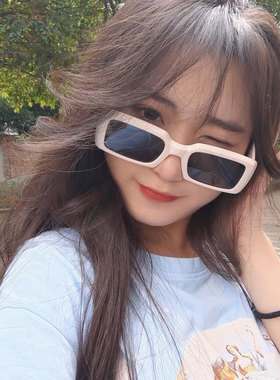 多巴胺穿搭墨镜女个性辣妹眼镜潮