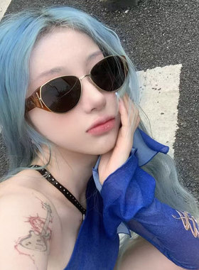 2025新款猫眼墨镜女潮优雅高级感