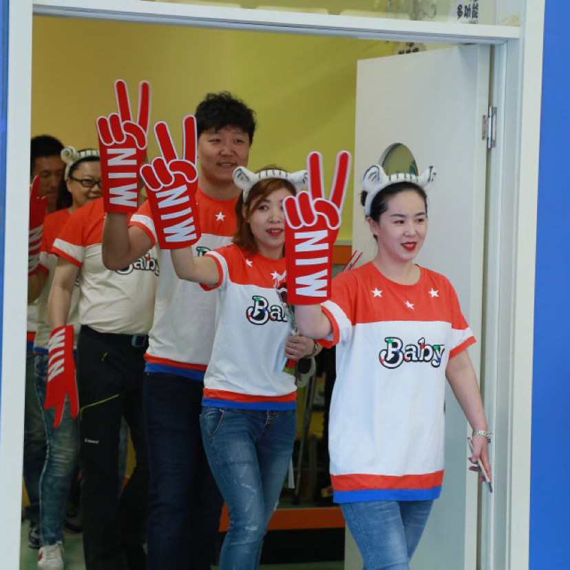 胜利手势加油啦啦队开幕式团体操剪刀手运动会入场创意手持道具