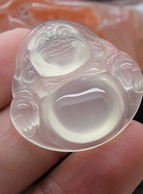 高冰玉髓佛弥勒佛笑佛