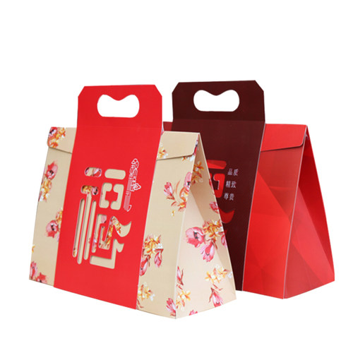 中秋月饼包装盒礼品盒现货定制 食品土特产烘焙糕点手提礼盒包邮 - 图3