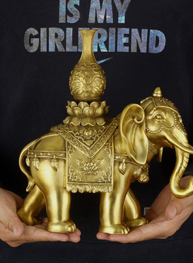 纯铜家居客厅摆件办公室工艺品