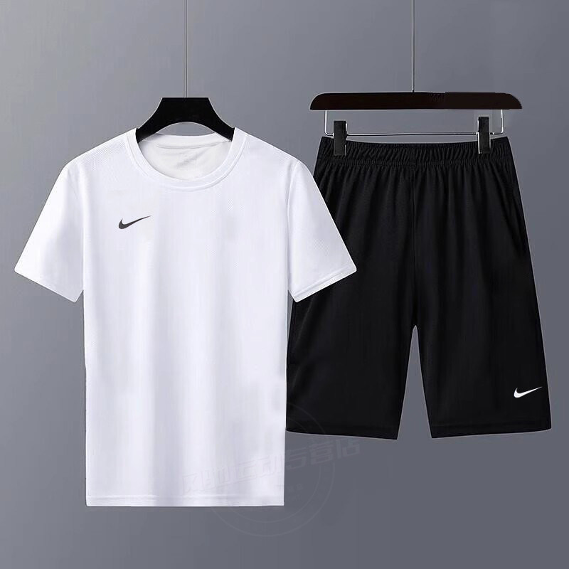 耐克男装冬季跑步两件套健身训练服短袖短裤25新款T恤运动套装,淘宝优惠券,粉丝福利购,淘宝优惠卷