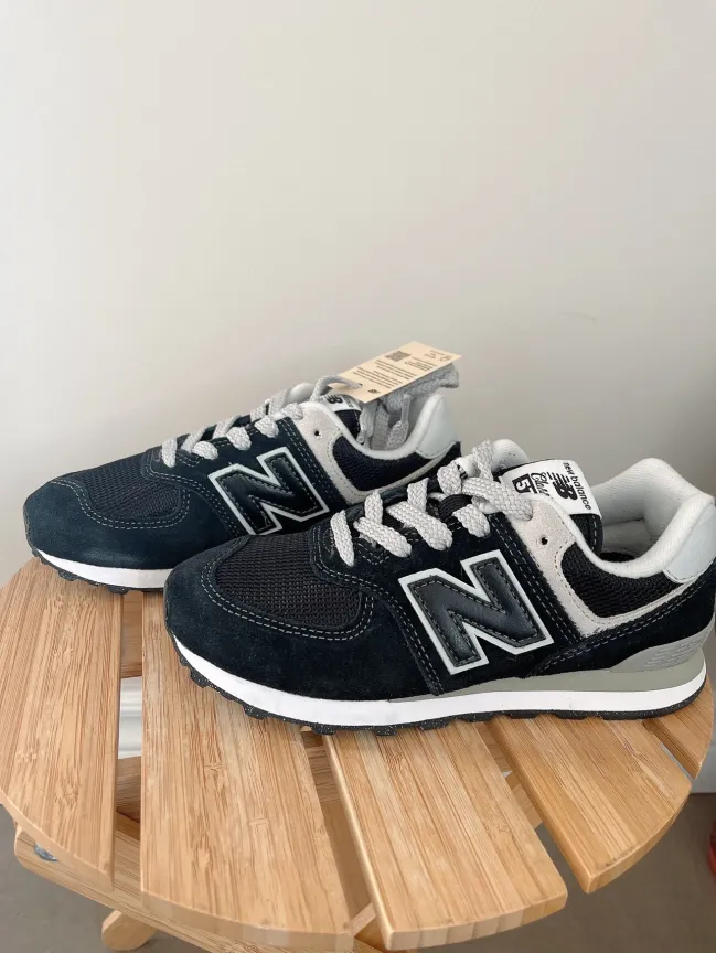 New Balance男鞋女鞋官方旗舰新款鞋子NB574黑色跑步鞋休闲运动鞋