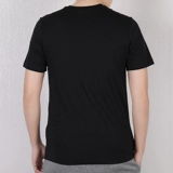 Nike Nike Short -Sleeed Male 2022 Летняя новая спортивная фитнес -одежда Случайная круглая воротника сплошной половина -Sleeve AR5005