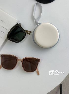 卡兰薇防晒墨镜简约女