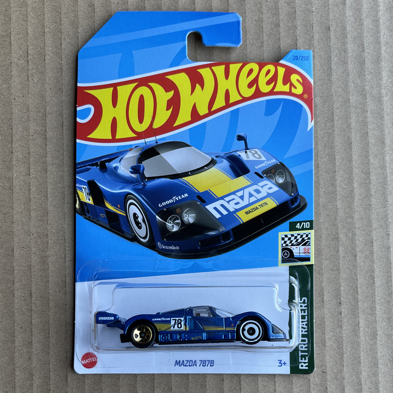 C4982风火轮HOTWHEELS合金车模28号MAZDA马自达787B收藏版珍藏 - 图0