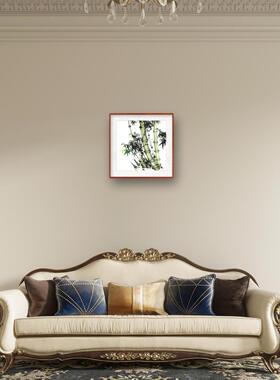 手绘郑板桥竹子图《高风亮节》名家水墨竹子画国画竹子图《石竹》