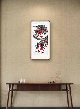 荔枝画100x50厘米宣纸国画