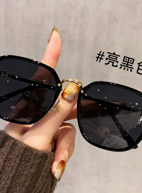 偏光墨镜女新款配近视开车防晒遮阳镜防强光户外登山徒步太阳眼镜