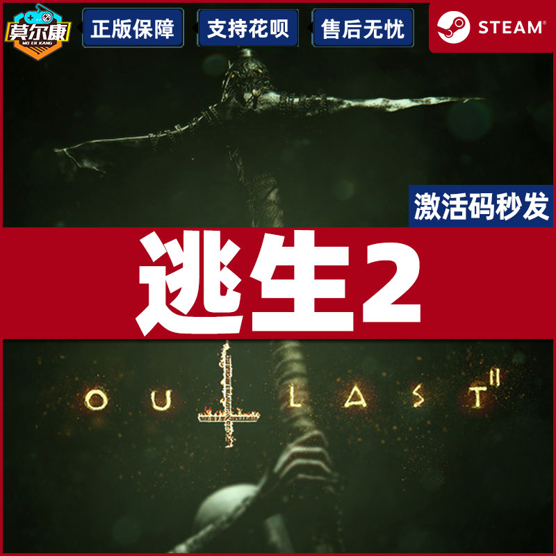 steam游戏 PC中文正版逃生2激活码全球版 CDKey Outlast 2单人生存游戏全球一人称恐怖动作冒险游戏-图2