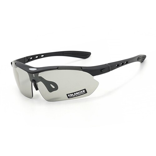 骑行变色偏光眼镜防风摩托车护目镜山地自行车太阳镜户外运动男女 - 图3