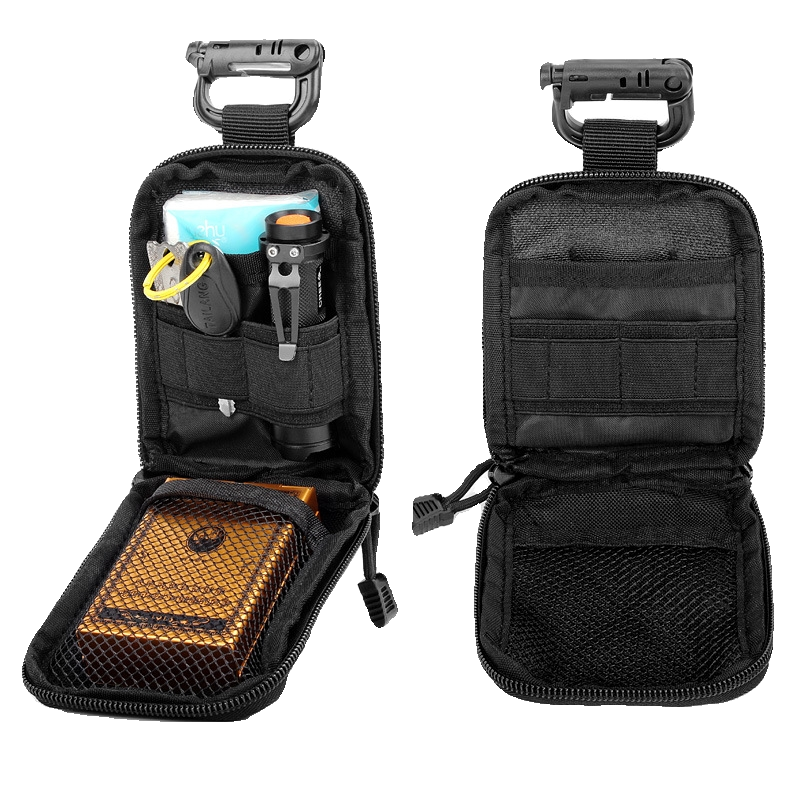 户外腰包多功能急救收纳包Molle战术钥匙挂包EDC工具包背包附件包-图3