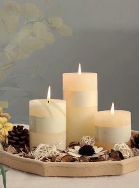 天然椰子蜡无烟小蜡烛