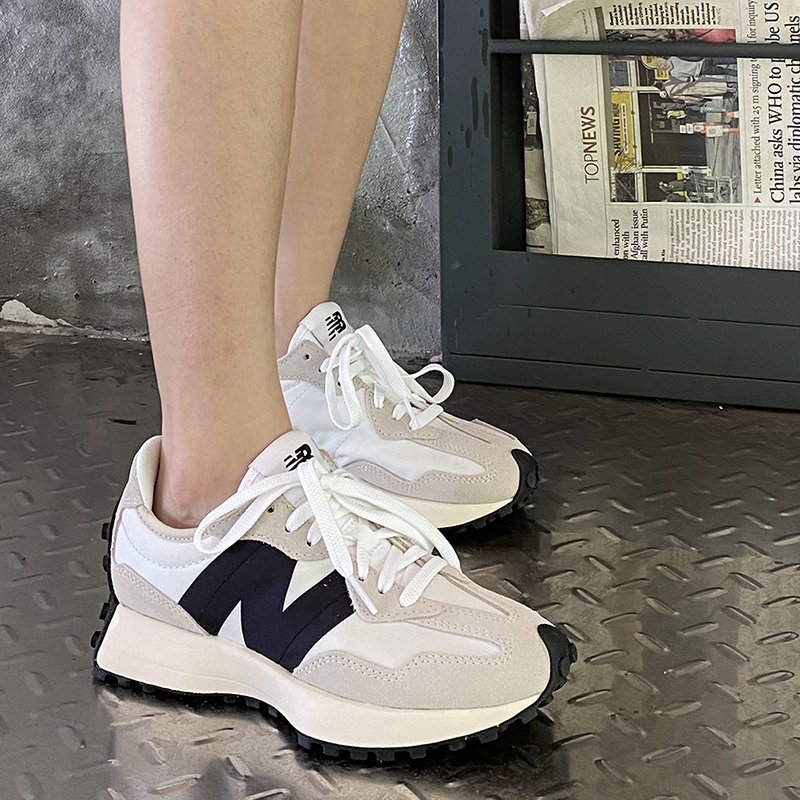 NewBalance/NB男女鞋情侣鞋327系列老爹鞋运动休闲复古鞋MS327FE - 图2