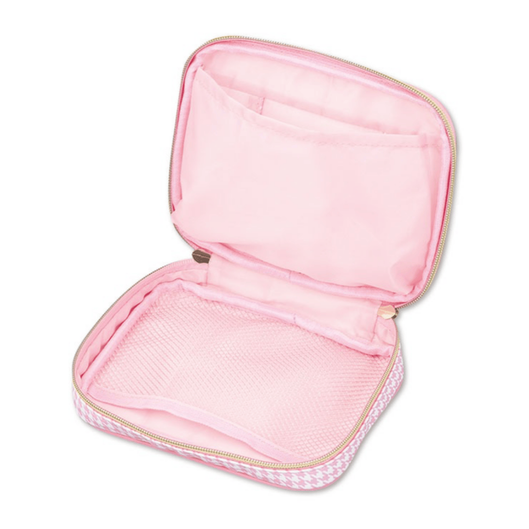 猫咪千鸟格卡通印花小号湿纸巾抽纸卸妆纸多功能收纳包化妆包,淘宝优惠券,粉丝福利购,淘宝优惠卷