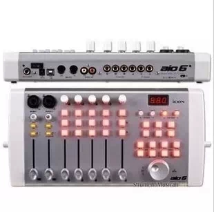 AIKEN ICONAIO6/AIO6 Профессиональная внешняя звуковая карта поставляется с звуковой интерфейсом звуковой карты MIDI Push Controller