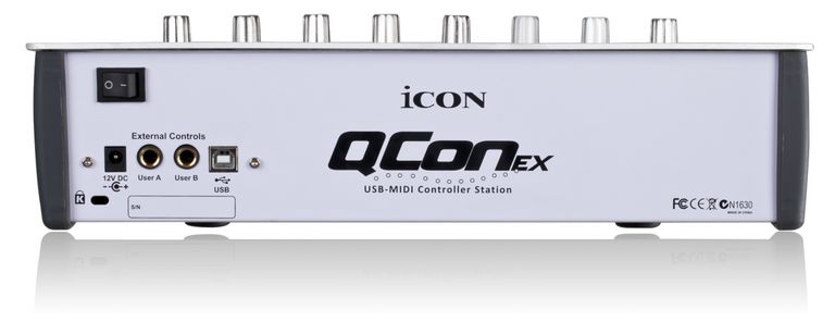 富达音频-ICON Qcon EX pro扩展台电动推子混音控制台MIDI控制器 - 图0