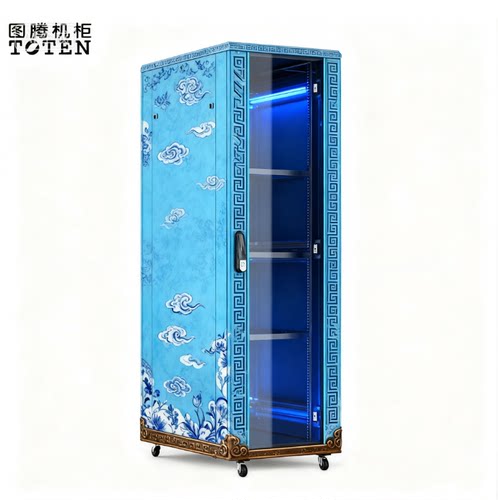 图腾机柜服务器机柜G26042 42U2米监控TOTEN电脑交换机机柜机房机柜弱电机柜2米机柜网络机柜 江浙沪市区送货 - 图2