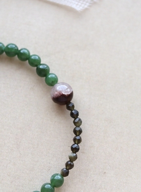 慢时光都该被珍藏-碧玉手串