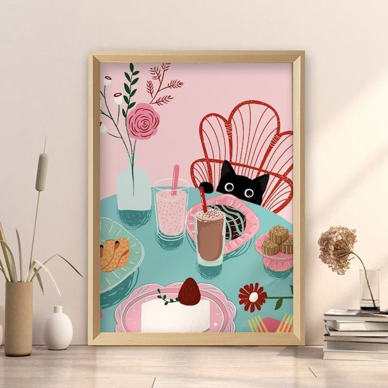 实木相框挂墙16 20寸A3A4海报素描拼图简约装裱画框空框定制4K8开,淘宝优惠券,粉丝福利购,淘宝优惠卷