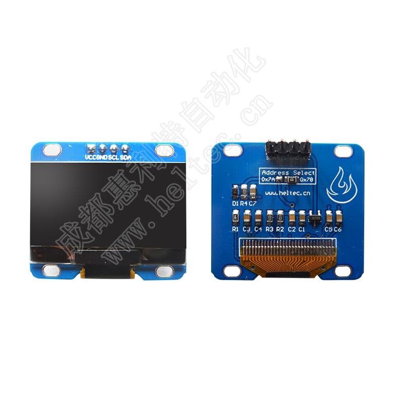 0.96寸白色 I2C IIC通信 128*64 OLED液晶屏模块 带 Arduino 例程 - 图2