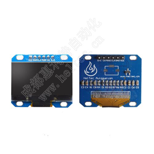 0.96寸 OLED 显示屏 模块 蓝色 12864 arduino/stm32/51例程源码 - 图2