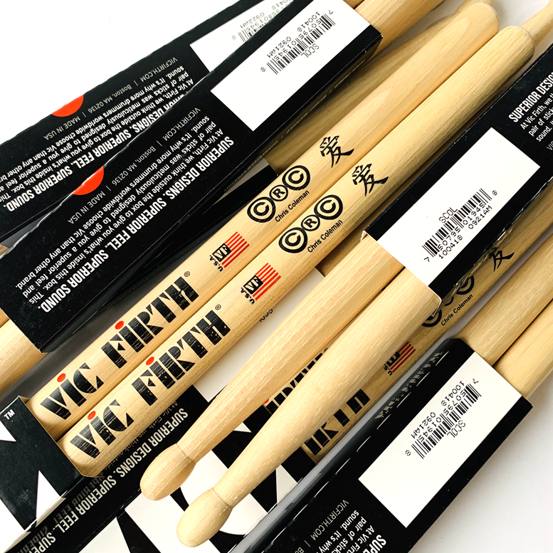 VIC FIRTH SCOL 大师 Chris Coleman 签名款鼓棒 - 图1