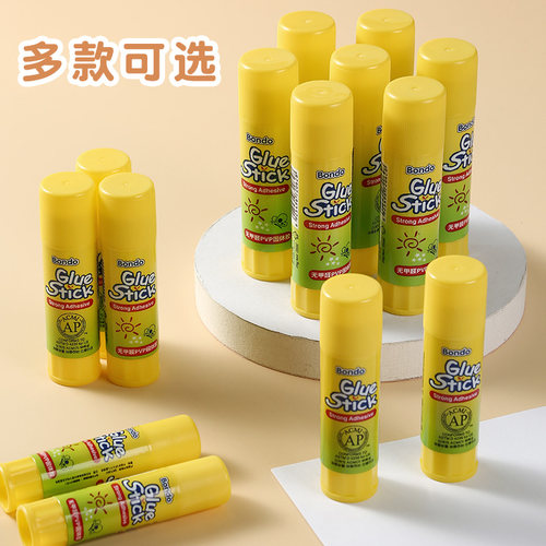 韩版固体胶棒儿童36g幼儿园手工制作高粘度胶棒办公胶水学生用大号12支胶棒固体较棒文具强力固体胶包邮韩国 - 图1