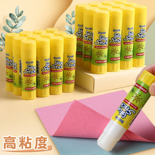 韩版固体胶棒儿童36g幼儿园手工制作高粘度胶棒办公胶水学生用大号12支胶棒固体较棒文具强力固体胶包邮韩国 - 图0