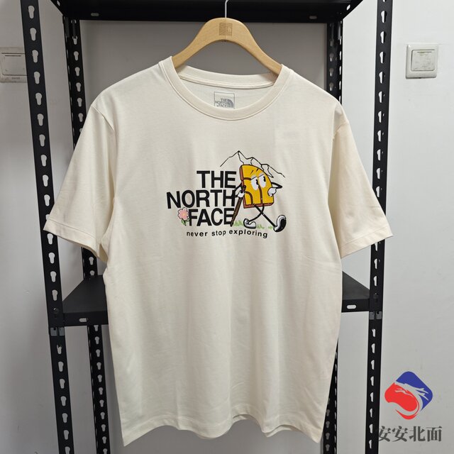 25 ພາກຮຽນ spring ແລະ summer TheNorthFace ຝ້າຍບໍລິສຸດຂອງຜູ້ຊາຍແລະແມ່ຍິງພິມອອກນອກ breathable ຄໍຕະຫຼອດສັ້ນ ເສື້ອທີເຊີດ | 8GZ8