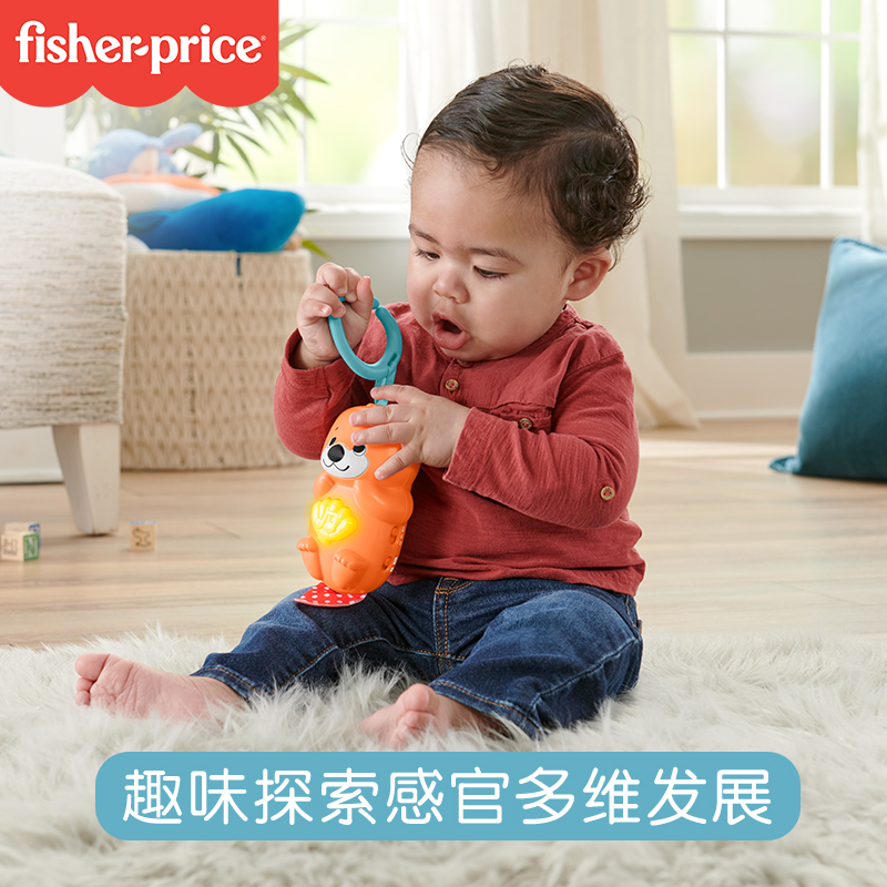 费雪婴儿健身架脚踏钢琴新生儿见面礼物宝宝早教启蒙挂件安抚玩具