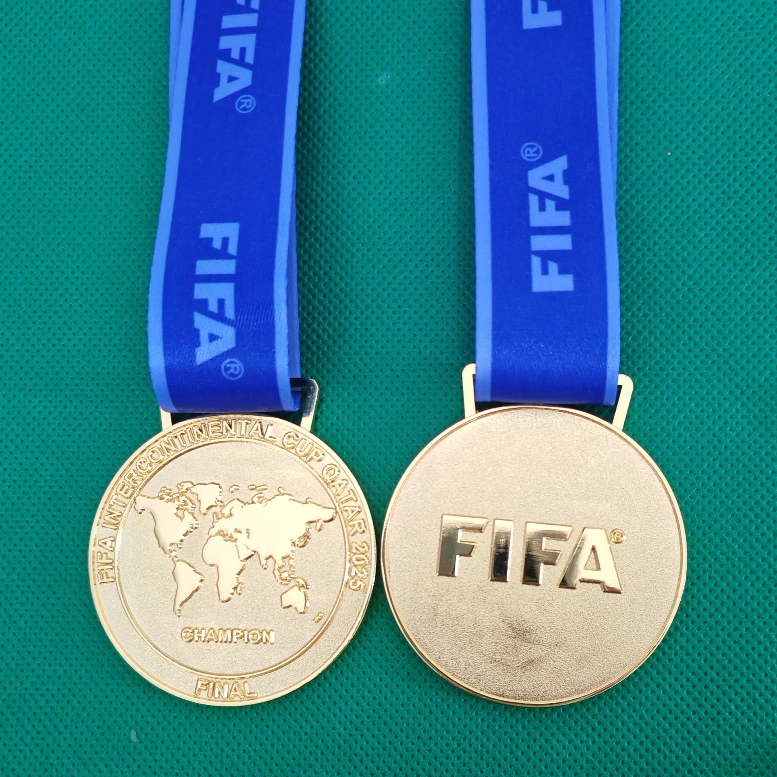 洲际杯纪念奖牌 2024 2025皇马巴黎足球球迷用品玩具道具体育运动,淘宝优惠券,粉丝福利购,淘宝优惠卷