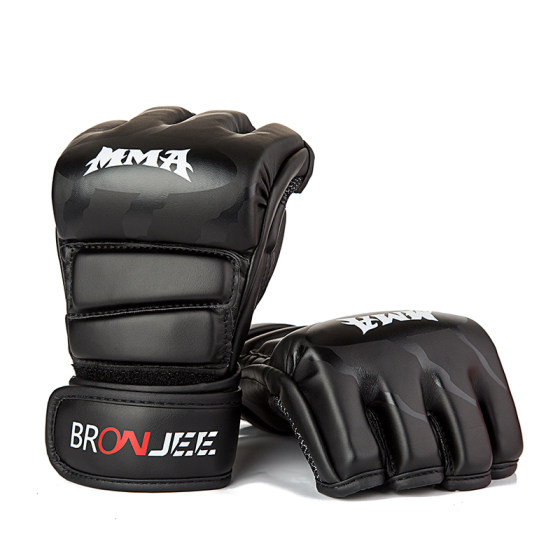 Professional fighting gloves half finger gloves Sanda boxing