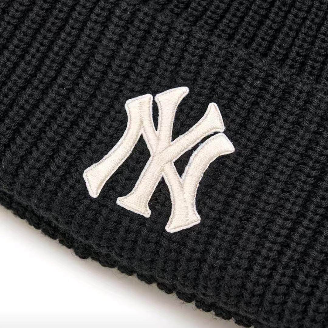 25年新款秋冬季帽子保暖冷帽韩国正品MLB针织毛线渔夫帽男女同款,淘宝优惠券,粉丝福利购,淘宝优惠卷